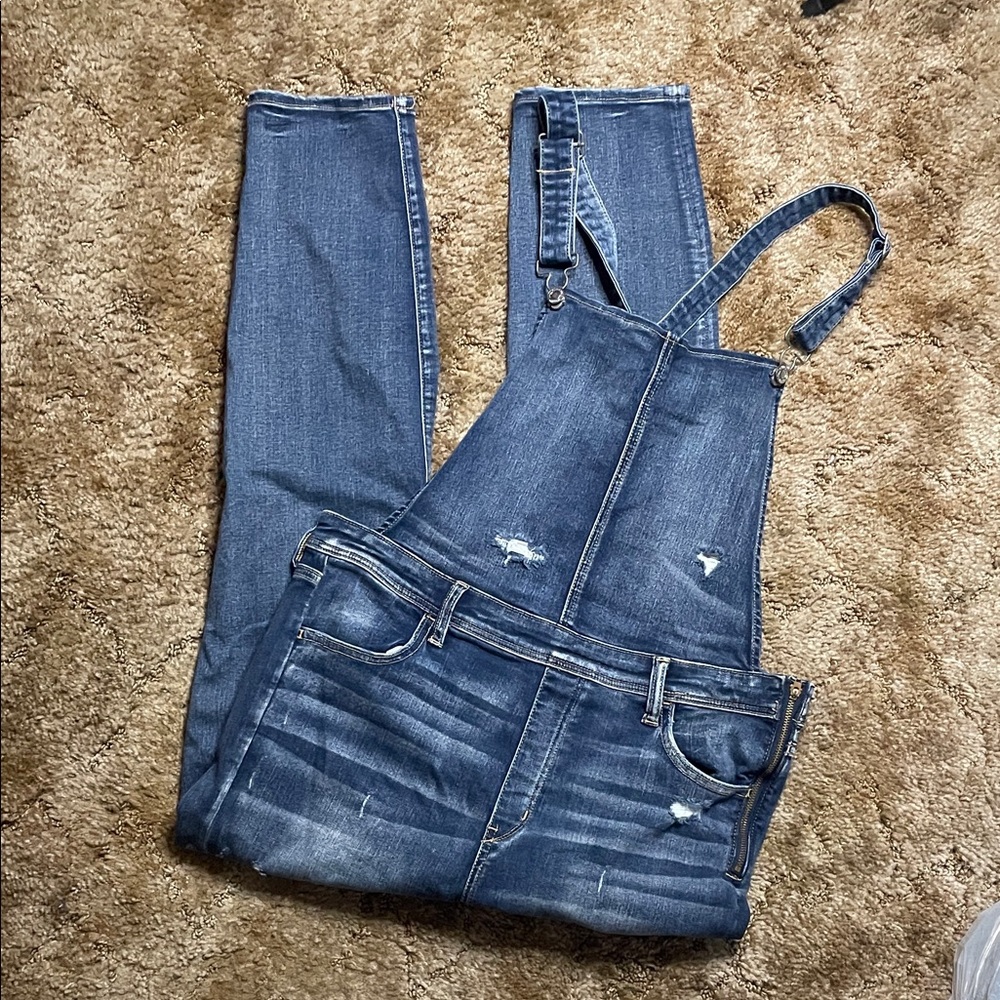 American Eagle Super Stretch Jegging Overalls Size 16 Regular